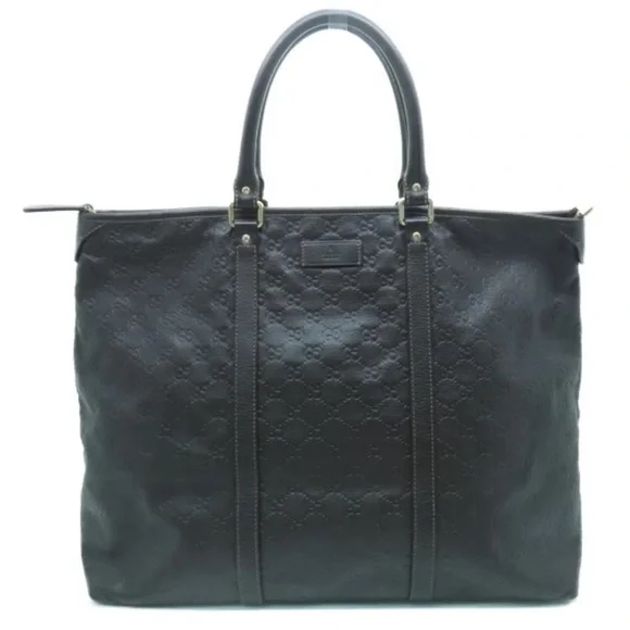 GUCCISSIMA LEATHER LARGE ZIPPER TOTE - Picture 8 of 13